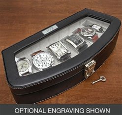 leather watch case