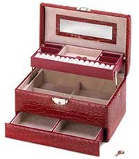 red jewelry box